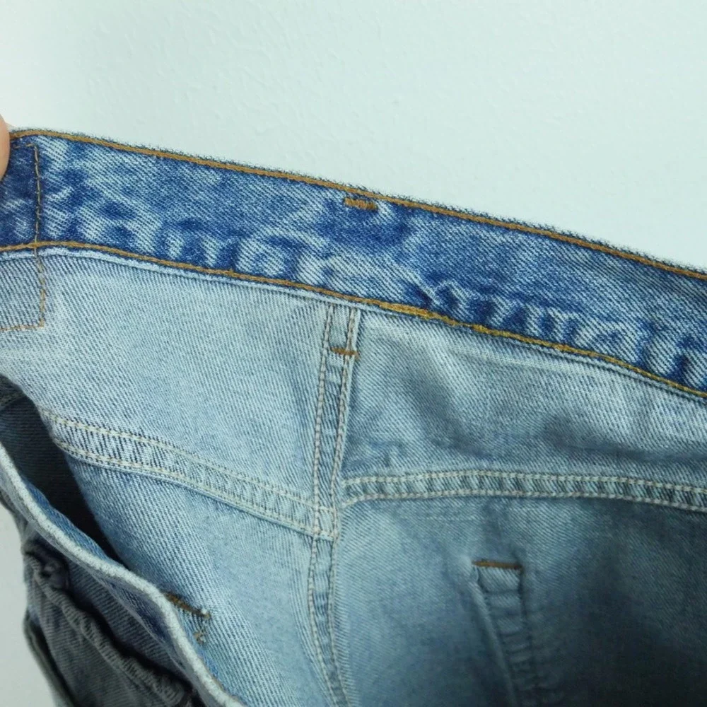 Vintage 90s Levis 569 Loose Straight Jeans Mens 36x32 Blue Denim 35 x 34 Actual
